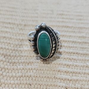 sterling silver and turquoise ring 925